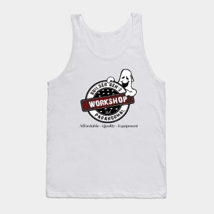 Builder Ben Paranormal Logo light colors (front) Tank Top